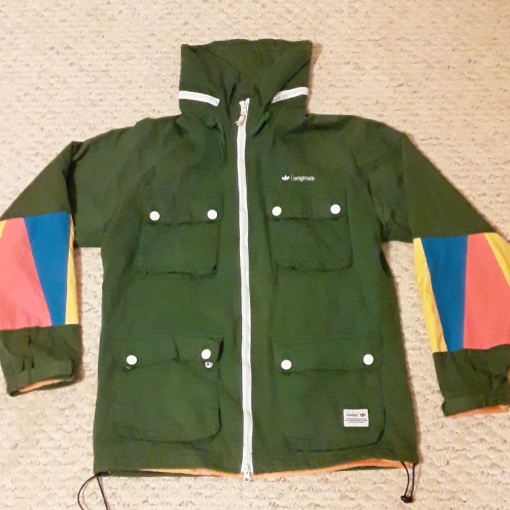 Rare Vintage 90's Adidas Originals Coat Youth XL